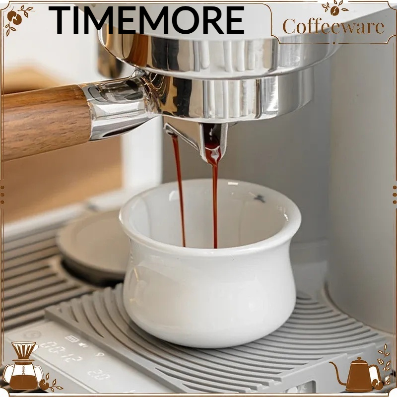 Espresso Cup Saucer - Timemore Ceramic Espresso Tasting Cups Hand