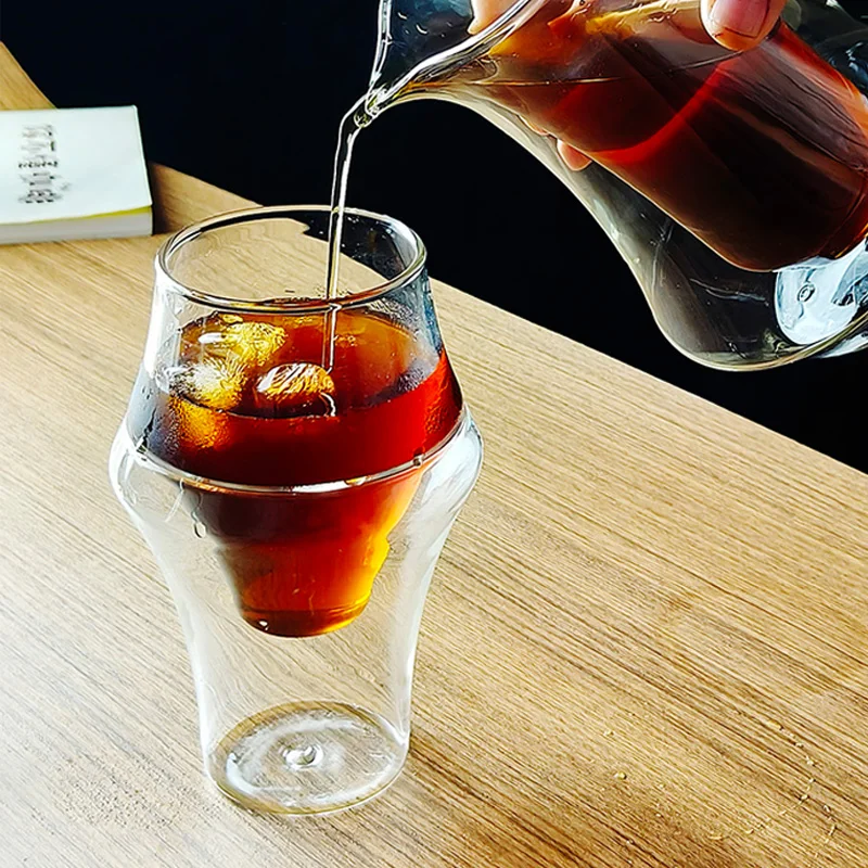 Double Wall Glass Espresso Cof - Espresso Cup Saucer review and price