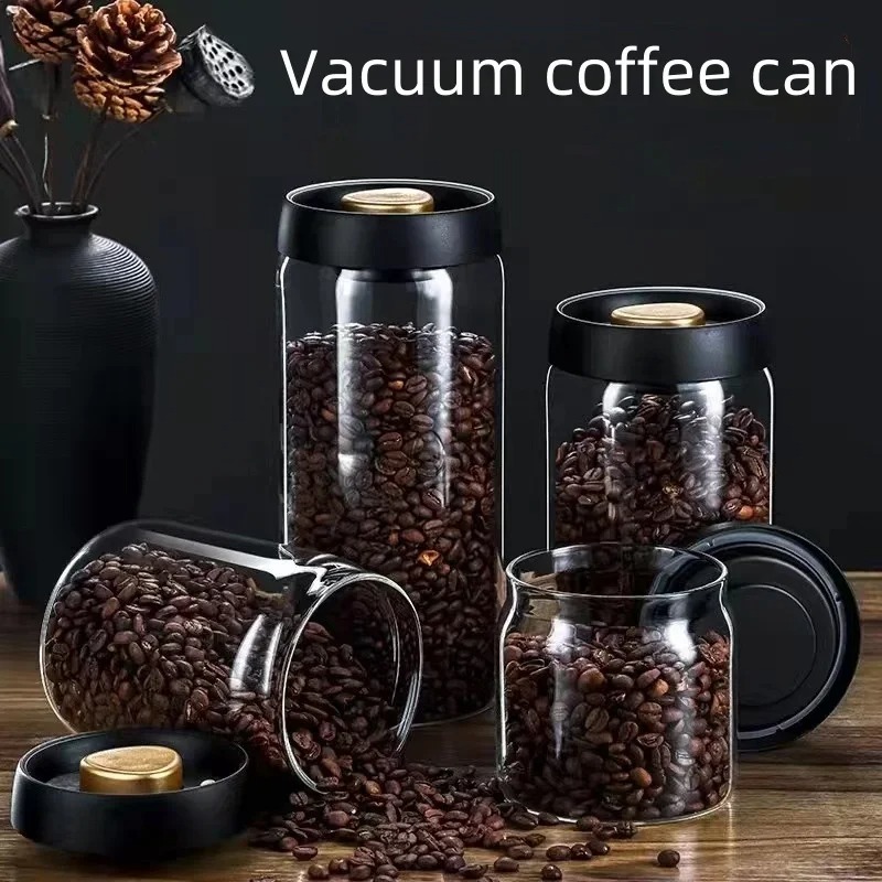 Manual Vacuum Sealed Coffee Ja - Coffee Tea Pictures review and price