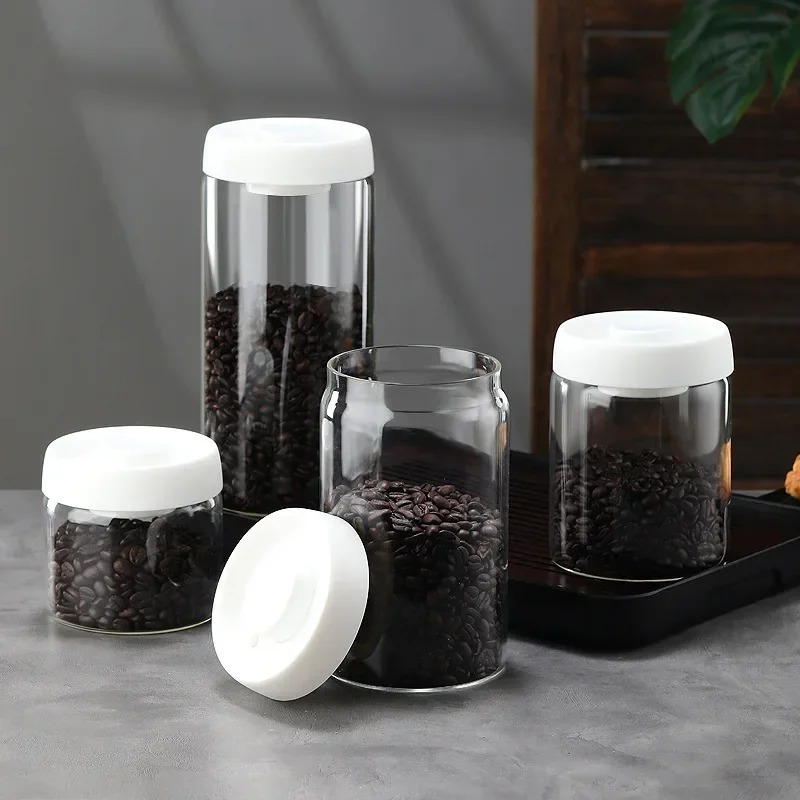 Manual Vacuum Sealed Coffee Ja - Coffee Tea Pictures review and price