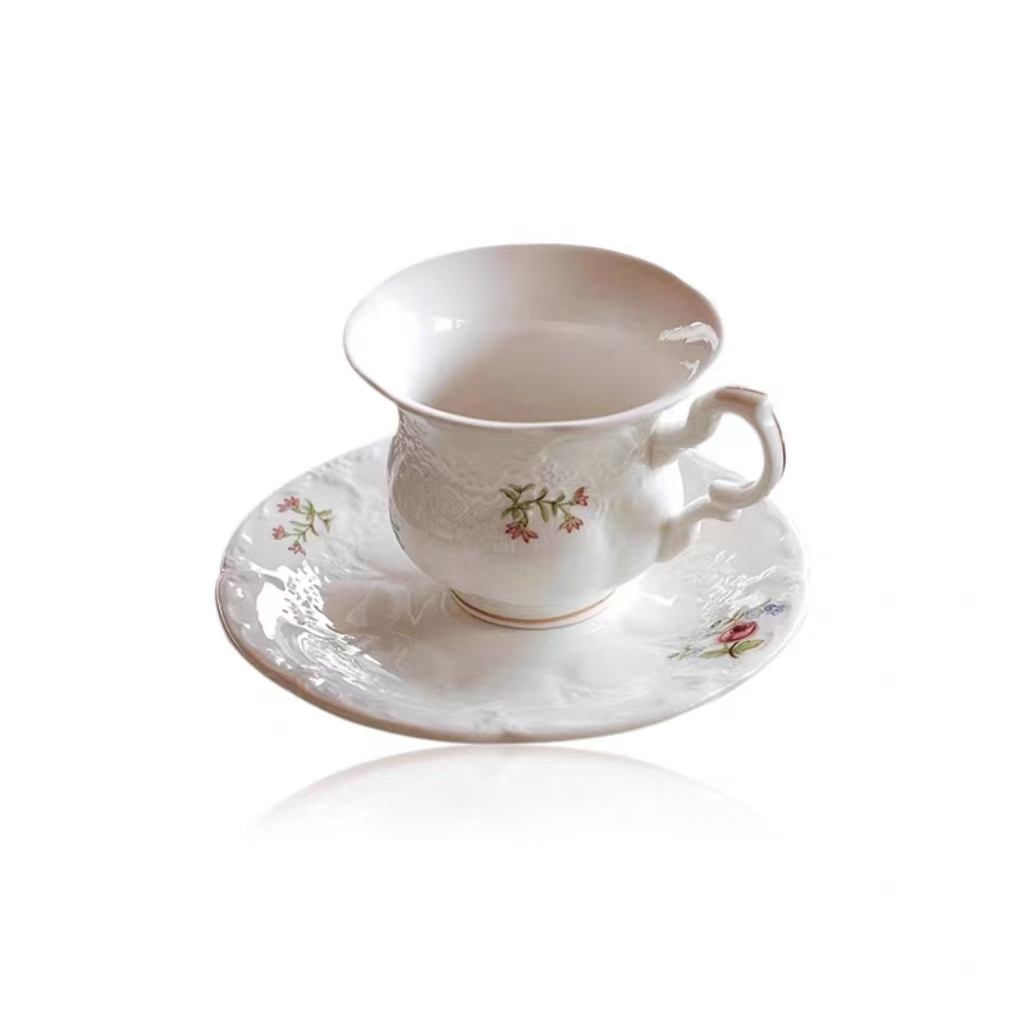 Retro Flower Espresso Cup and  - Espresso Cup Saucer review and price