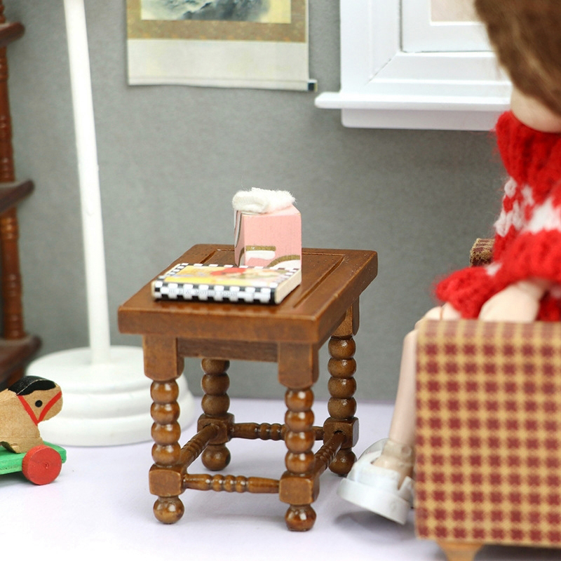 1:12 Dollhouse Miniature Round - Coffee Tea & Jane review and price