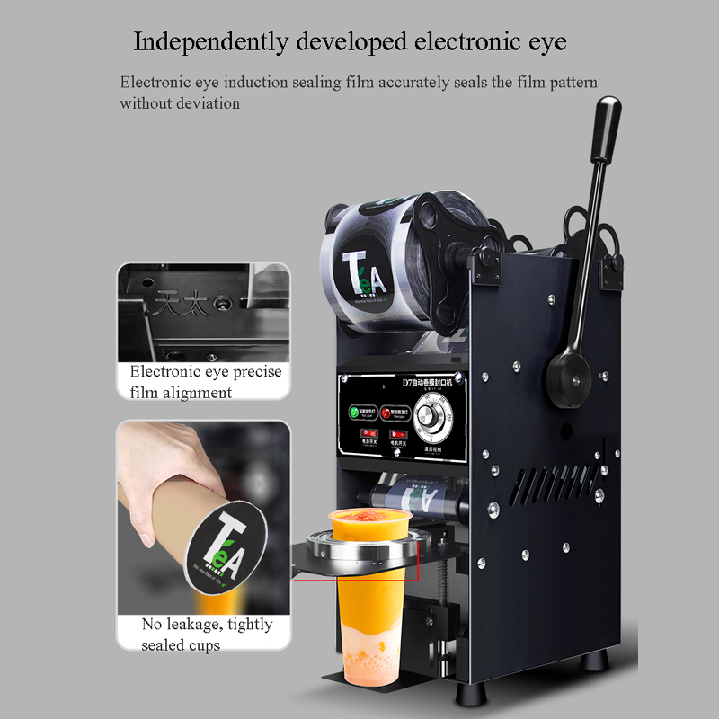 Automatic Cup sealing machine  - Coffee Tea & Jane review and price