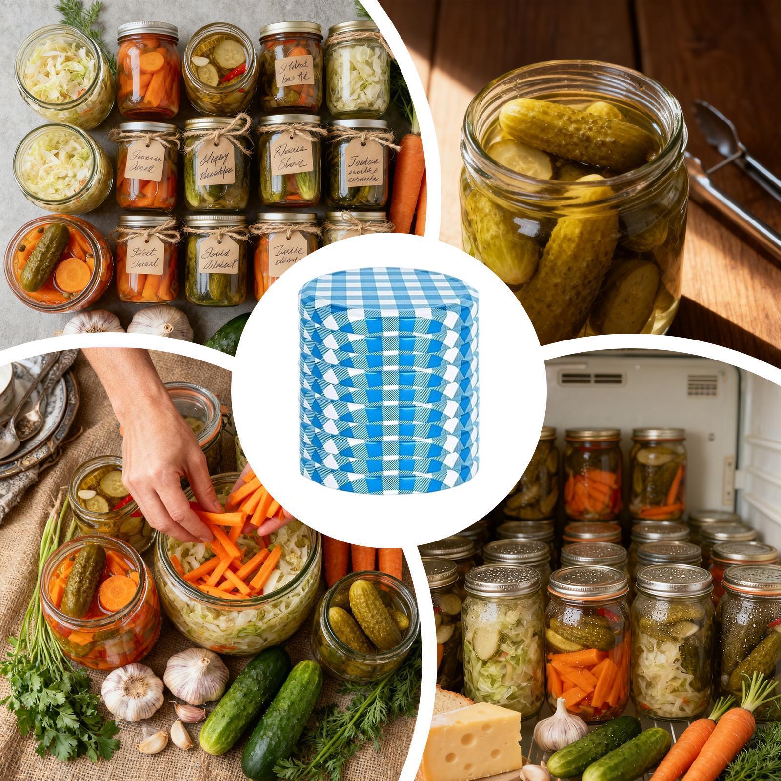 Canning Jar Lids 50 Piece Leak - Coffee Tea & Jane review and price