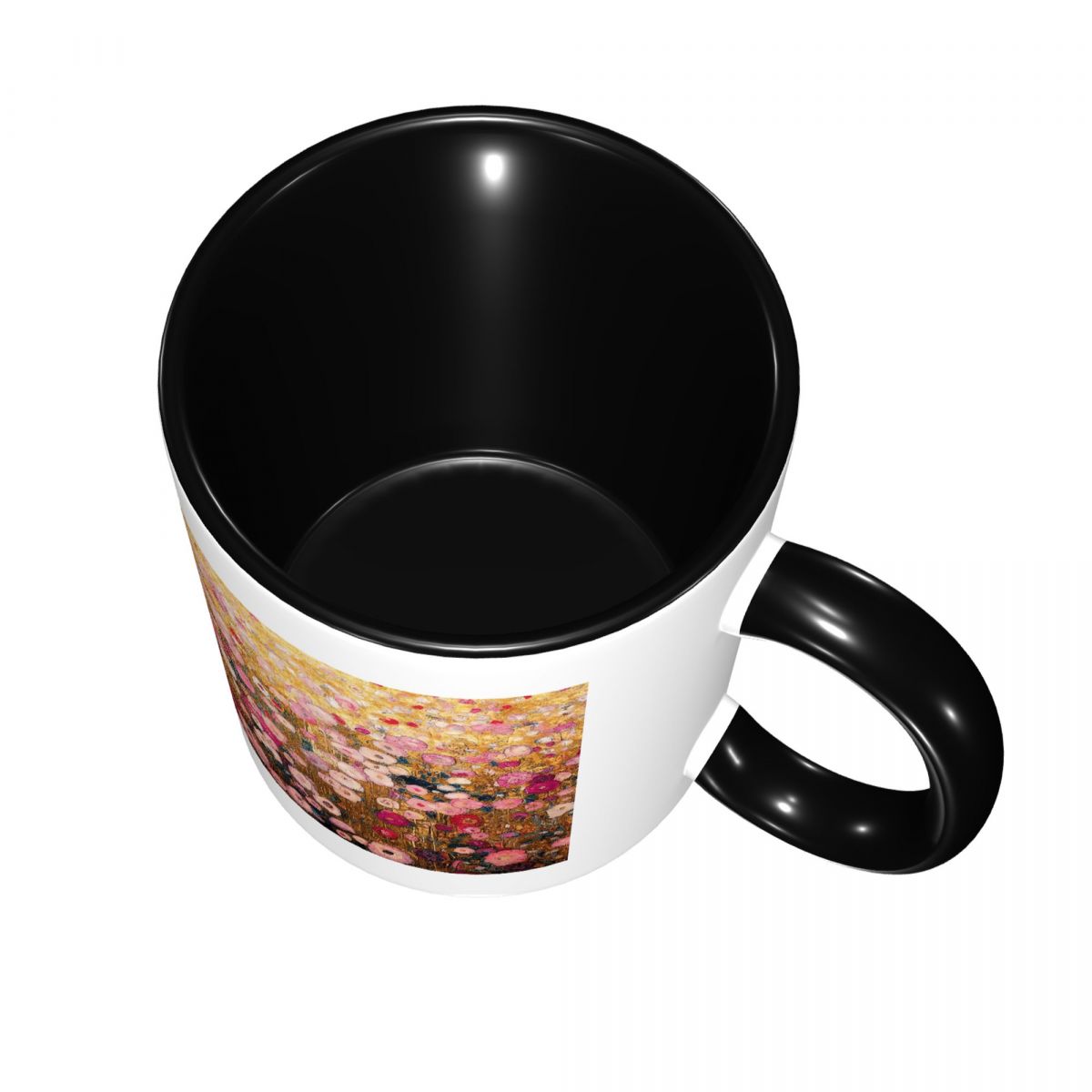 Gustav Klimt Pink Flower Garde - Coffee Tea Gardens review and price