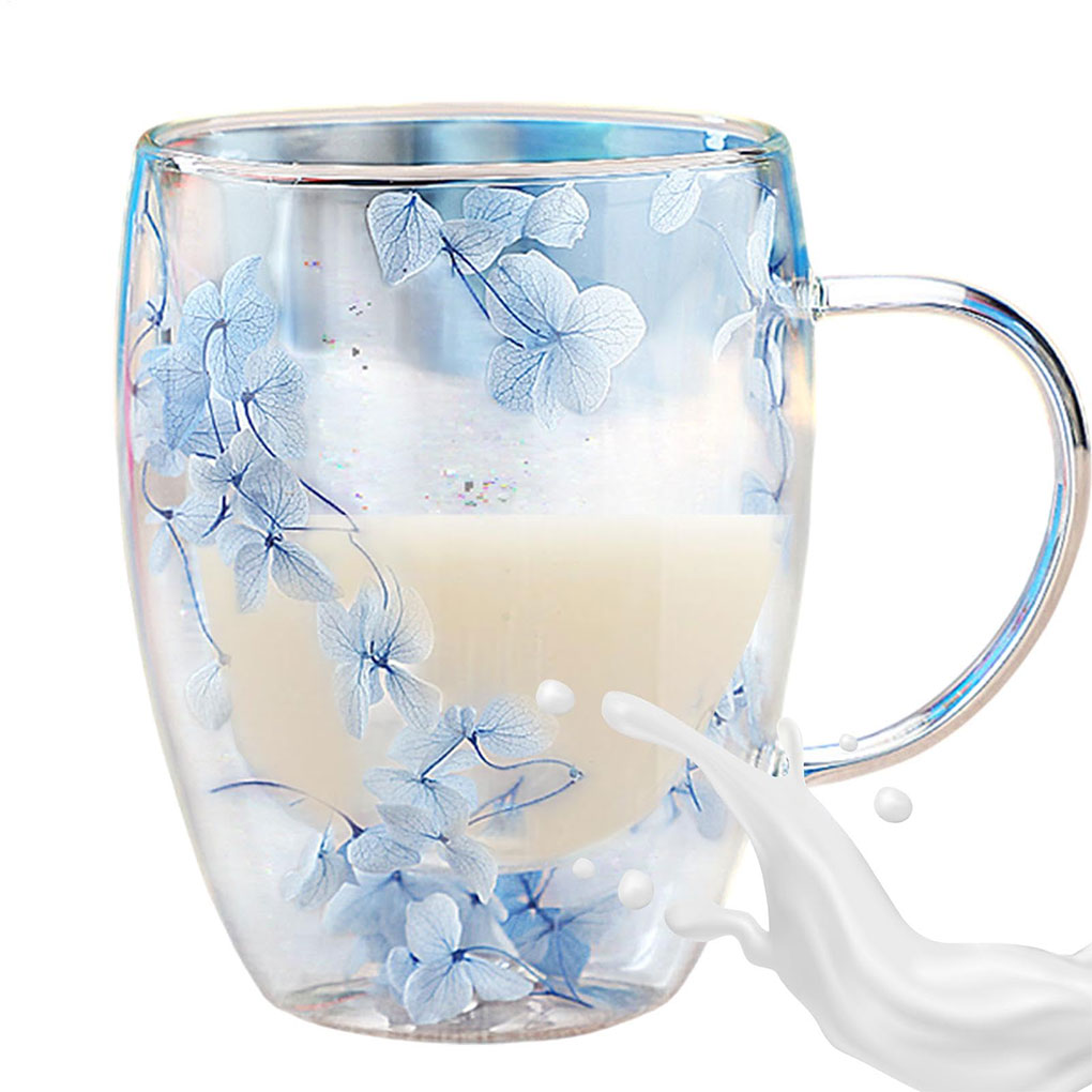 Double Walled Glass Mugs Cryst - Tea And Coffee Fusion review and price