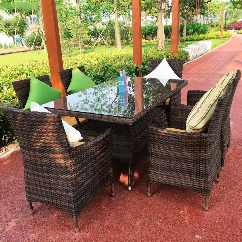 Outdoor Rattan Table and Chair - Coffee Tea Gardens review and price