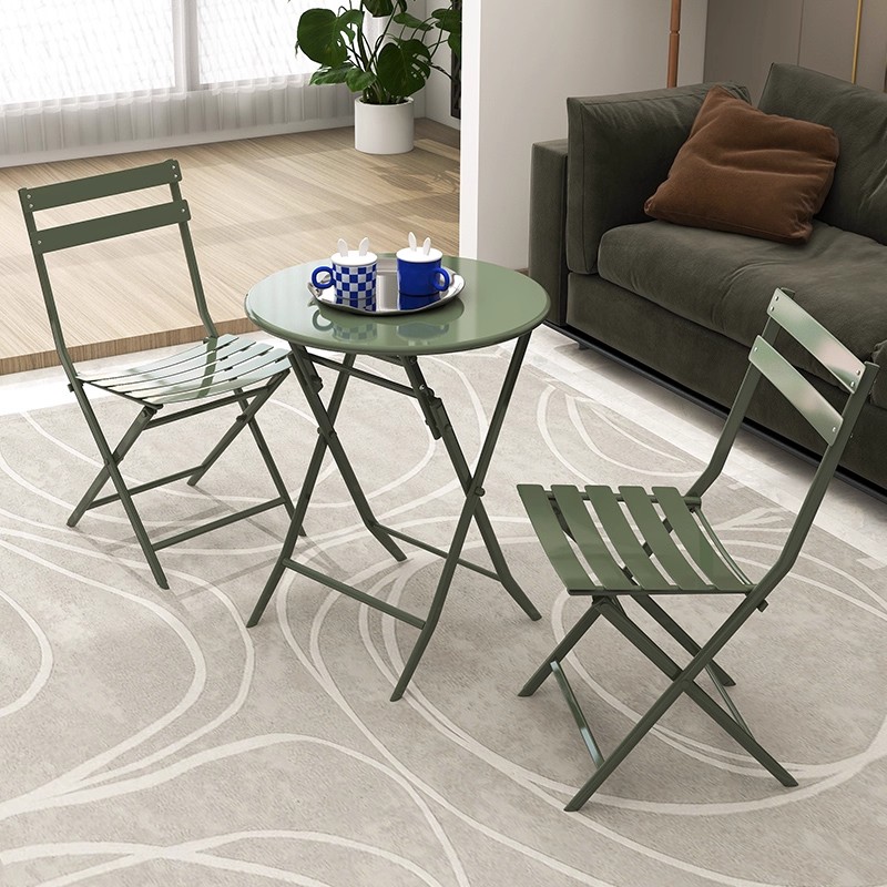 Small Folding Tea Table with C - Coffee Tea Gardens review and price