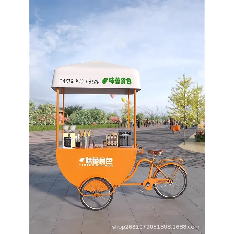 Outdoor Mobile Food Cart Snack - Coffee Tea & Jane review and price