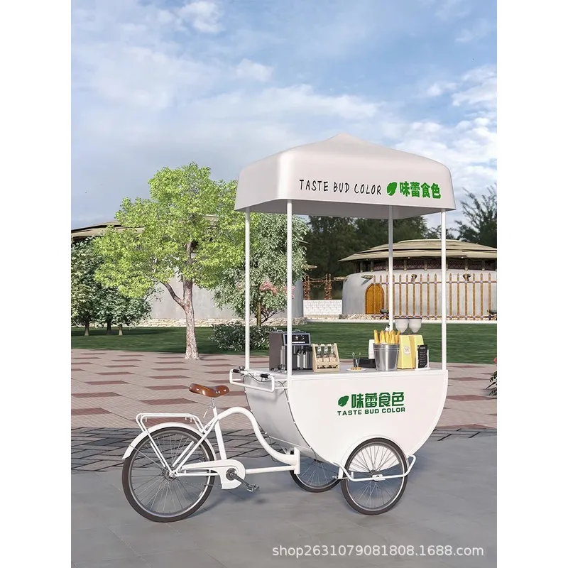 Outdoor Mobile Food Cart Snack - Coffee Tea & Jane review and price