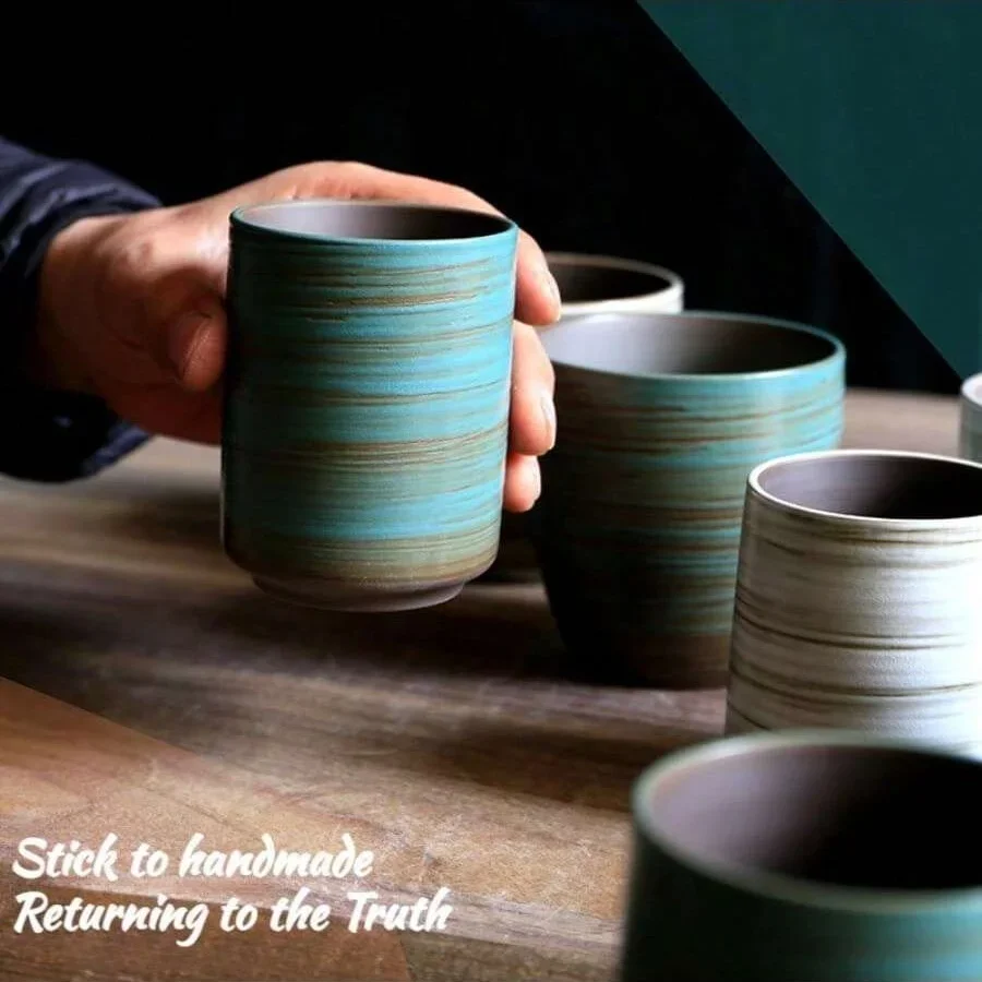 Hand-Painted Crackle Glaze Sto - Coffee Tea Pictures review and price