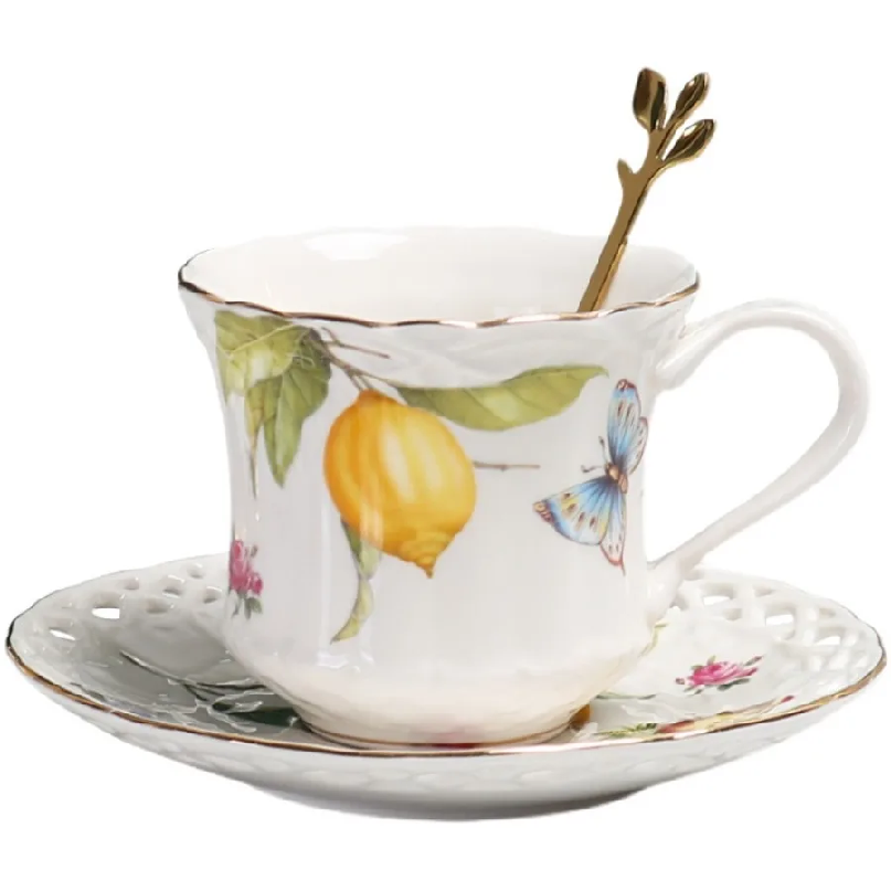 European Style Tea Cup Set Lem - Espresso Cup Saucer review and price
