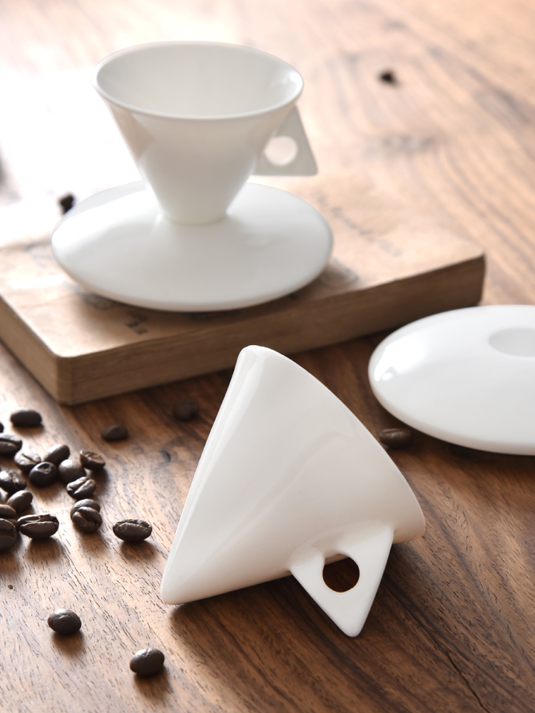 Bone China Hand Brewed Coffee  - Espresso Cup Saucer review and price